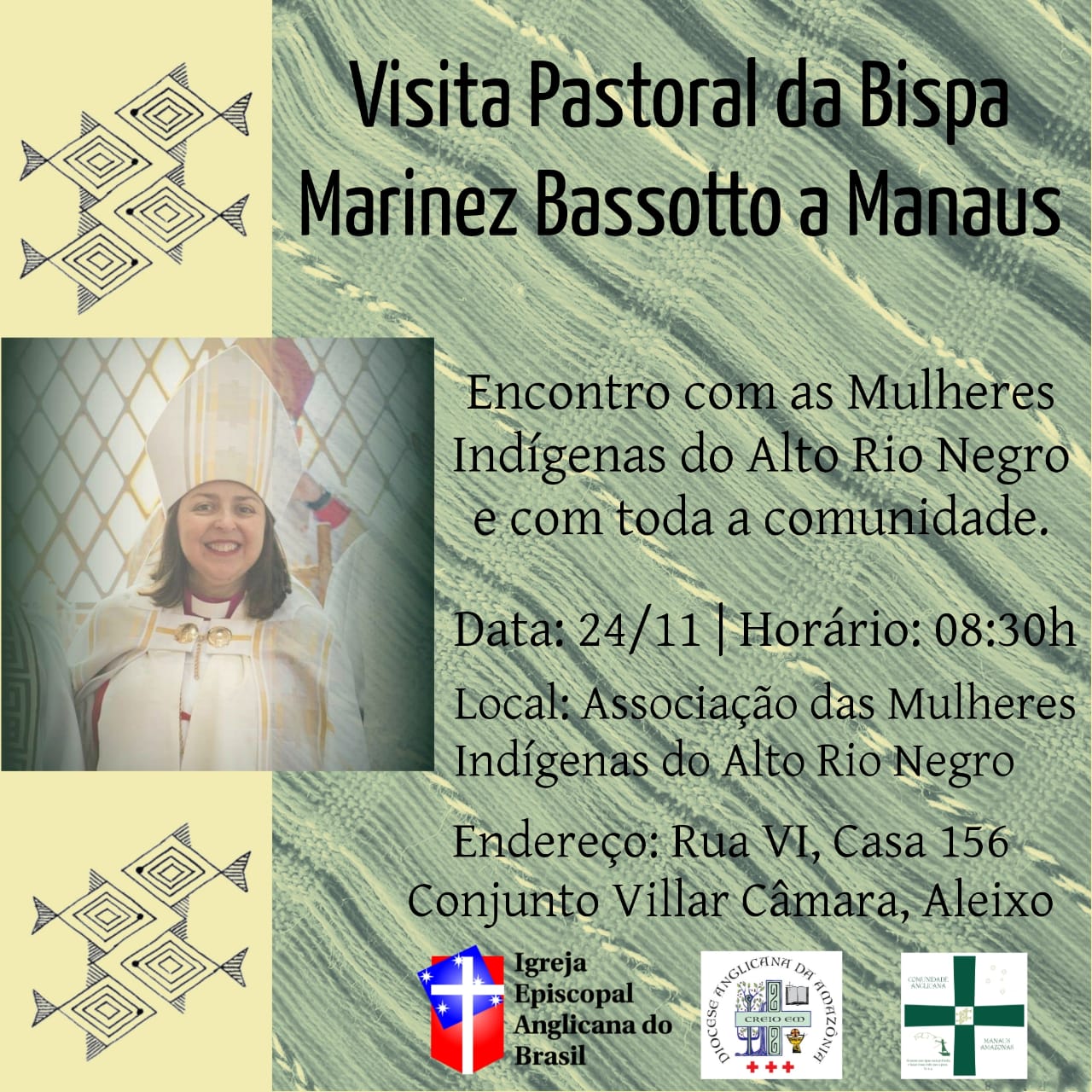 Visita Bispa Manaus 24Nov18